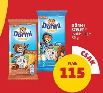 PENNY DÖRMI SZELET 30g ajánlat