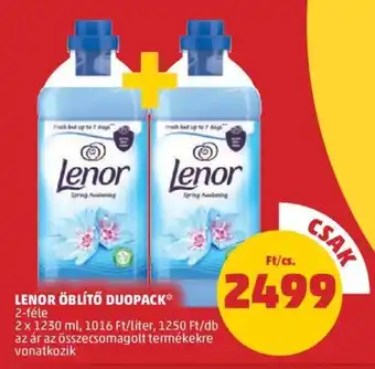 LENOR ÖBLÍTŐ DUOPACK 2x1230ml