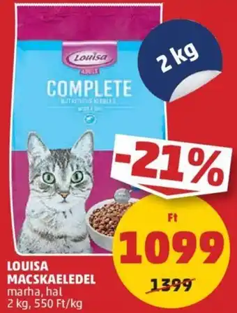 PENNY LOUISA MACSKAELEDEL 2kg ajánlat