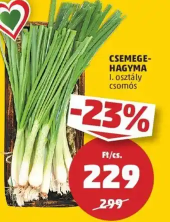 PENNY CSEMEGE HAGYMA ajánlat