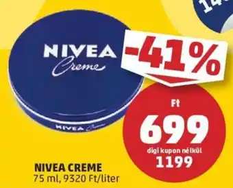 PENNY NIVEA Creme 75ml ajánlat