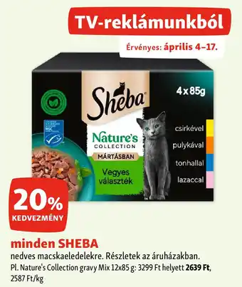 Fressnapf Sheba ajánlat