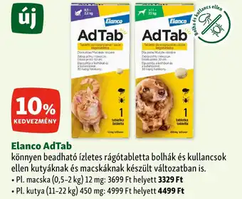 Fressnapf Elanco AdTab ajánlat