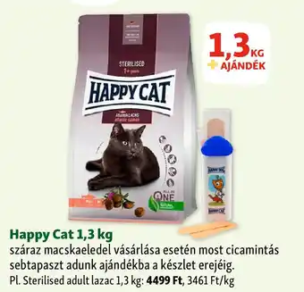 Fressnapf HAPPY CAT 1,3kg ajánlat
