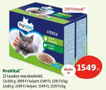 PreVital 12x100g, 12x85g