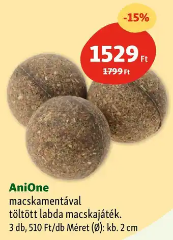 Fressnapf AniOne 2cm 3db ajánlat