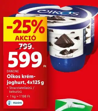 DANONE Oikos krém joghurt 4x125g