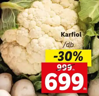 Lidl Karfiol 1db ajánlat
