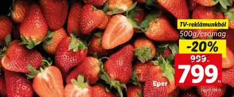 Lidl Eper 500g ajánlat