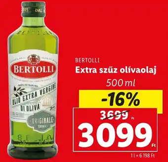 Lidl BERTOLLI Extra szűz olívaolaj 500ml ajánlat
