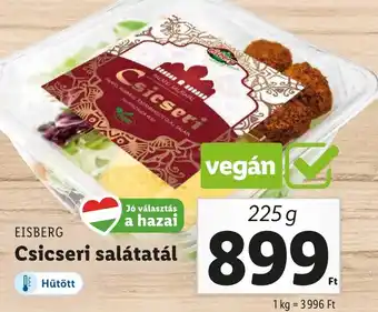 Lidl EISBERG Csicseri salátatál 225g ajánlat