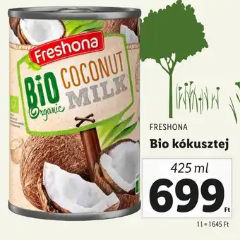 FRESHONA Bio kókusztej 425ml