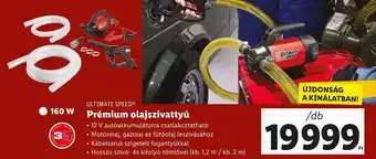 Lidl ULTIMATE SPEED Prémium olajszivattyú 160w 1db ajánlat