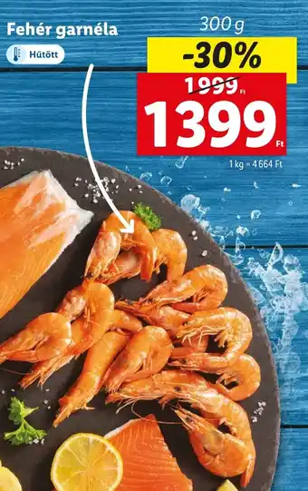 Lidl Fehér garnéla 300g ajánlat