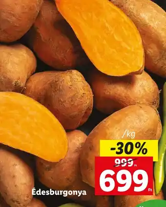 Lidl Édesburgonya 1kg ajánlat