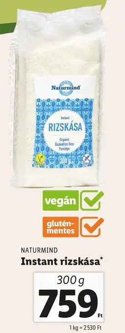 NATURMIND Instant rizskása 300 g