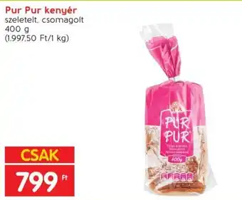 Spar Pur Pur kenyér 400g ajánlat