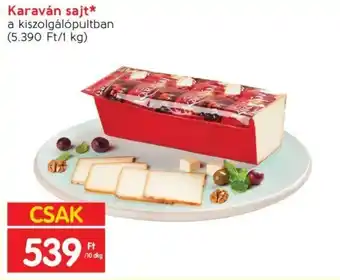 Spar Karaván sajt 10dkg ajánlat