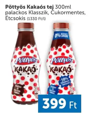 PRIVÁT Pöttyös Kakaós tej 300ml ajánlat
