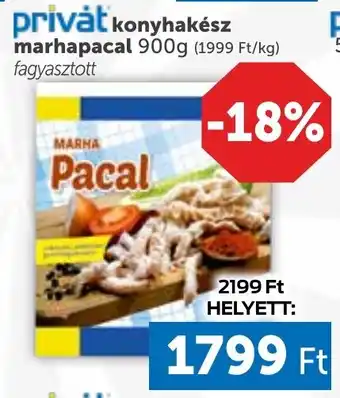 PRIVÁT vödrös privat konyhakész marhapacal 900g ajánlat