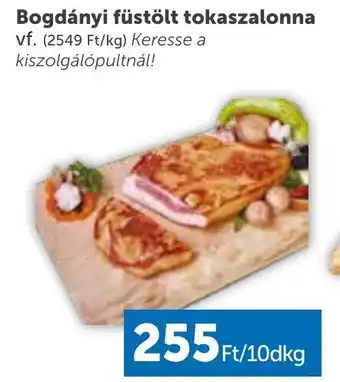 PRIVÁT Bogdányi füstölt tokaszalonna 10dkg ajánlat