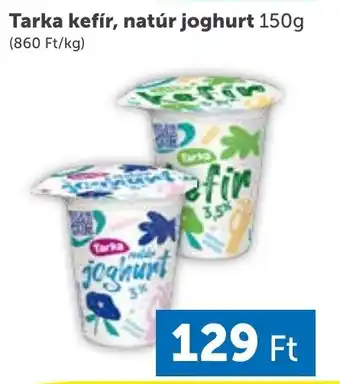 PRIVÁT Tarka kefír, natúr joghurt 150g ajánlat