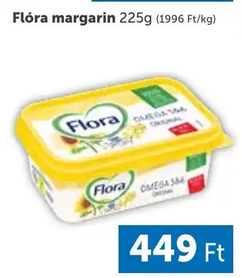 Flóra margarin 225g