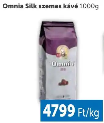 PRIVÁT Omnia Silk szemes kávé 1000g ajánlat