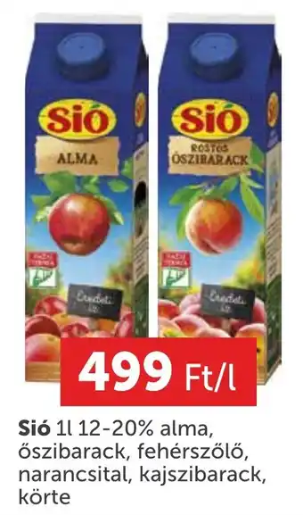 PRIVÁT Sió 1l 12-20% ajánlat