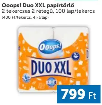 PRIVÁT Ooops! Duo XXL papírtörlő 40db kamillás ajánlat