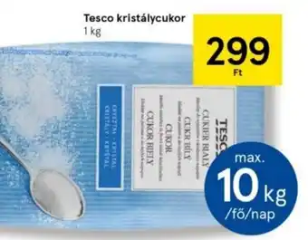 Tesco Tesco kristálycukor 1 kg ajánlat