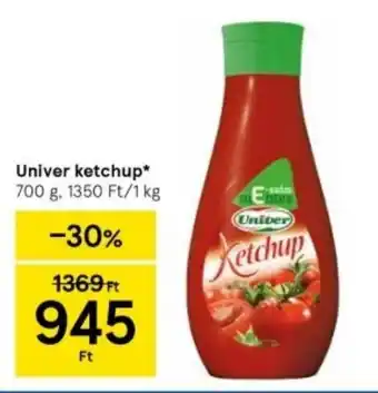 Tesco Univer ketchup 700 g ajánlat