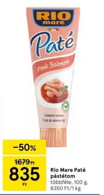 Rio Mare Paté pástétom többféle, 100 g