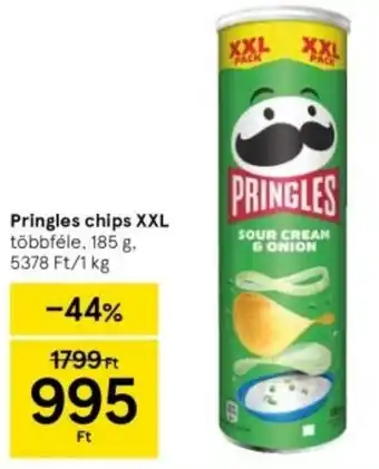 Tesco Pringles chips XXL többféle, 185 g ajánlat