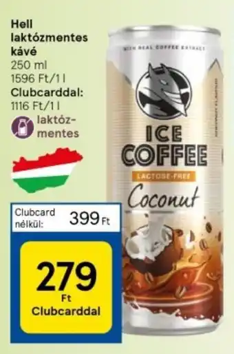 Tesco Hell laktózmentes kávé 250ml ajánlat