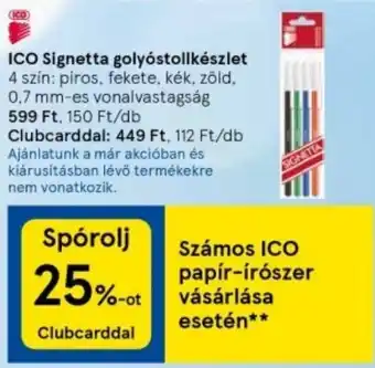 ICO Signetta golyóstollkészlet