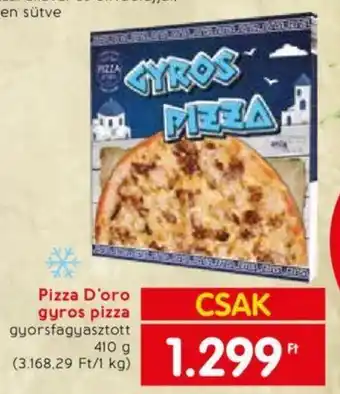 Spar Pizza D'oro gyros pizza 410g ajánlat