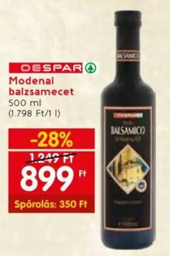 Spar Modenai balzsamecet 500ml ajánlat