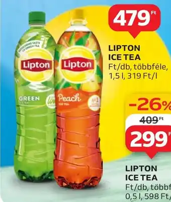 Auchan LIPTON ICE TEA 1.5l ajánlat