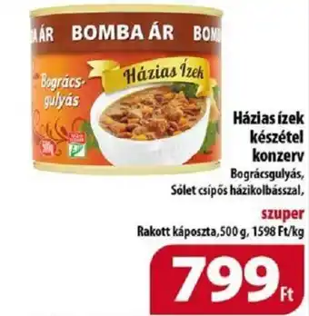 Coop Házias ízek készétel konzerv 500g ajánlat