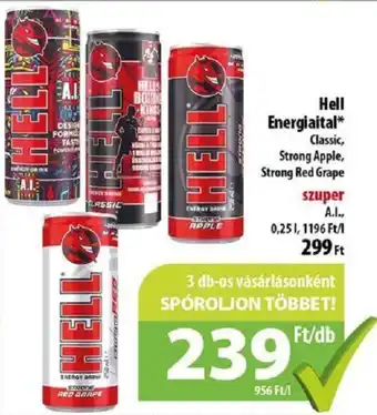 Coop HELL Energiaital 0.25l ajánlat