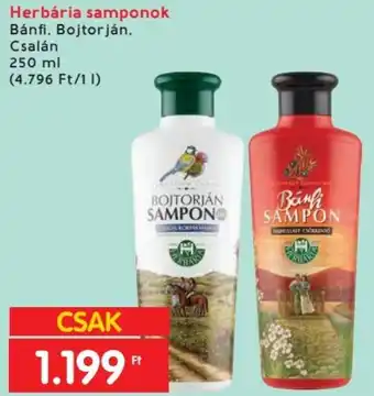 Herbária samponok 250ml