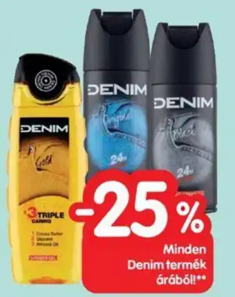 Interspar Minden Denim termék árából! ajánlat