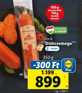 Lidl PIKOK Diákcsemege 350g ajánlat