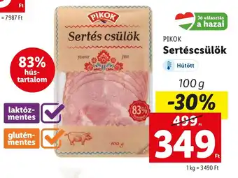 Lidl PIKOK Sertéscsülök 100g ajánlat