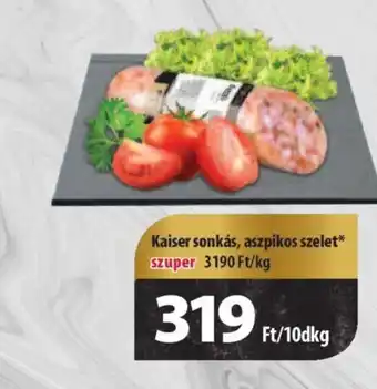 Coop Kaiser sonkás, aszpikos szelet 10dkg ajánlat