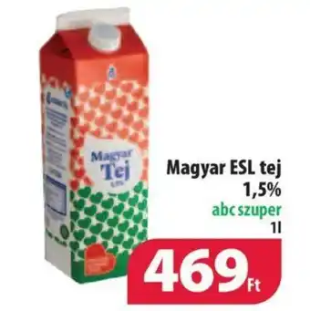 Coop Magyar ESL tej 1l ajánlat