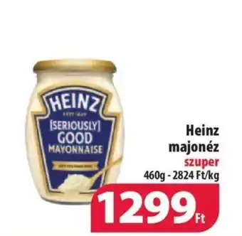 Coop Heinz majonéz 460g ajánlat