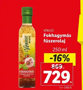 VÉNUSZ Fokhagymás fűszerolaj 250ml