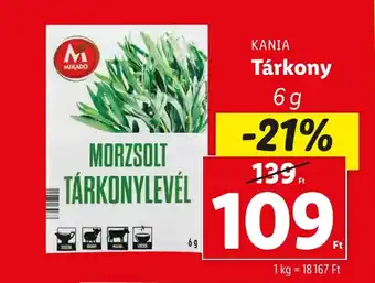 Lidl KANIA Tárkony 6g ajánlat